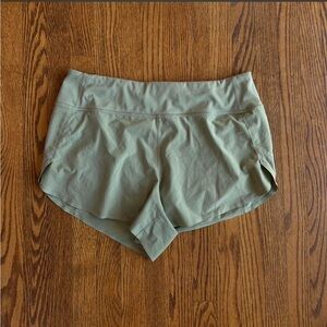 Athleta Olive Green Athletic Shorts